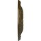 Ekena Millwork Granada Ceiling Medallion (Fits Canopies up to 4 1/4"), Hand-Painted Brass, 15 3/4"OD x 5/8"P CM16GABRS - alternate 4